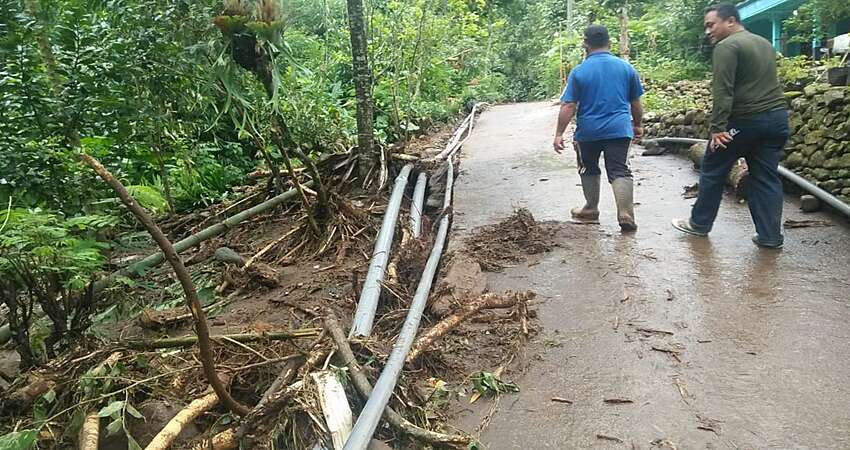 Empat Dusun di Wonosalam Jombang Terancam Krisis Air Bersih Akibat Banjir