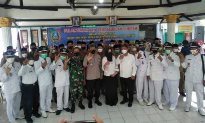 Delapan Kades di Kecamatan Jogoroto Jombang Diambil Sumpah Jabatan