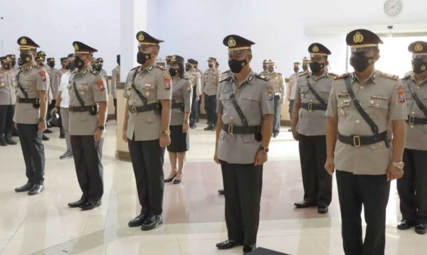 Lima Perwira Polres Jombang Dimutasi