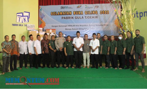 PG Tjoekir Jombang Gelar Selamatan Buka Giling