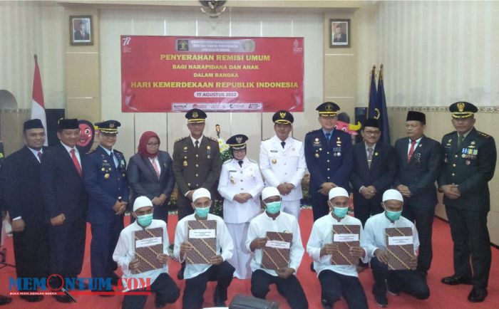 293 WBP Lapas Jombang Terima Remisi