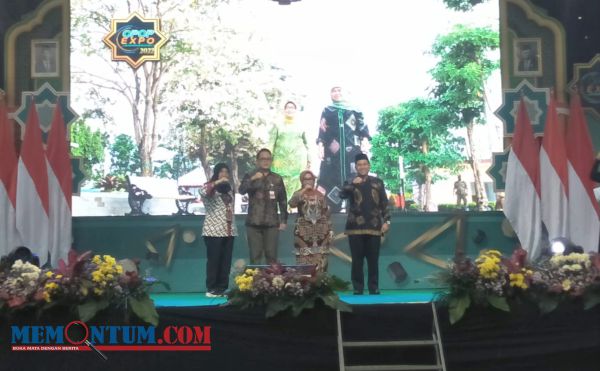 Alun-alun Jombang Jadi Konsentrasi Tuan Rumah One Pesantren One Product Expo Jawa Timur