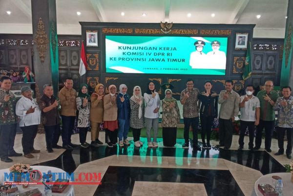 Pantau Ketersediaan Beras, Bupati Jombang Terima Kunker Komisi IV DPR RI